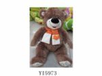 Плюшевый медведь с шарфом YI5973